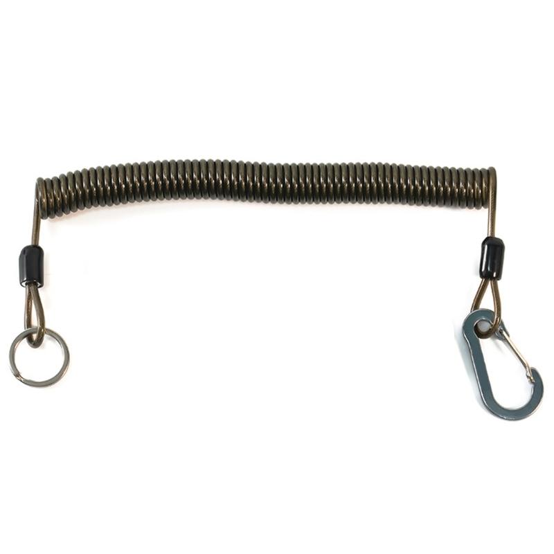 Anti-Verlust-Dehnkordel für Angelgeräte Mehrzweckwerkzeuge Angelsicherheitsleine