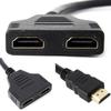 Hdmi Splitter Cable Male To Dual Hdmi 2 Female Y Splitter Adapter In Hdmi Hd Led