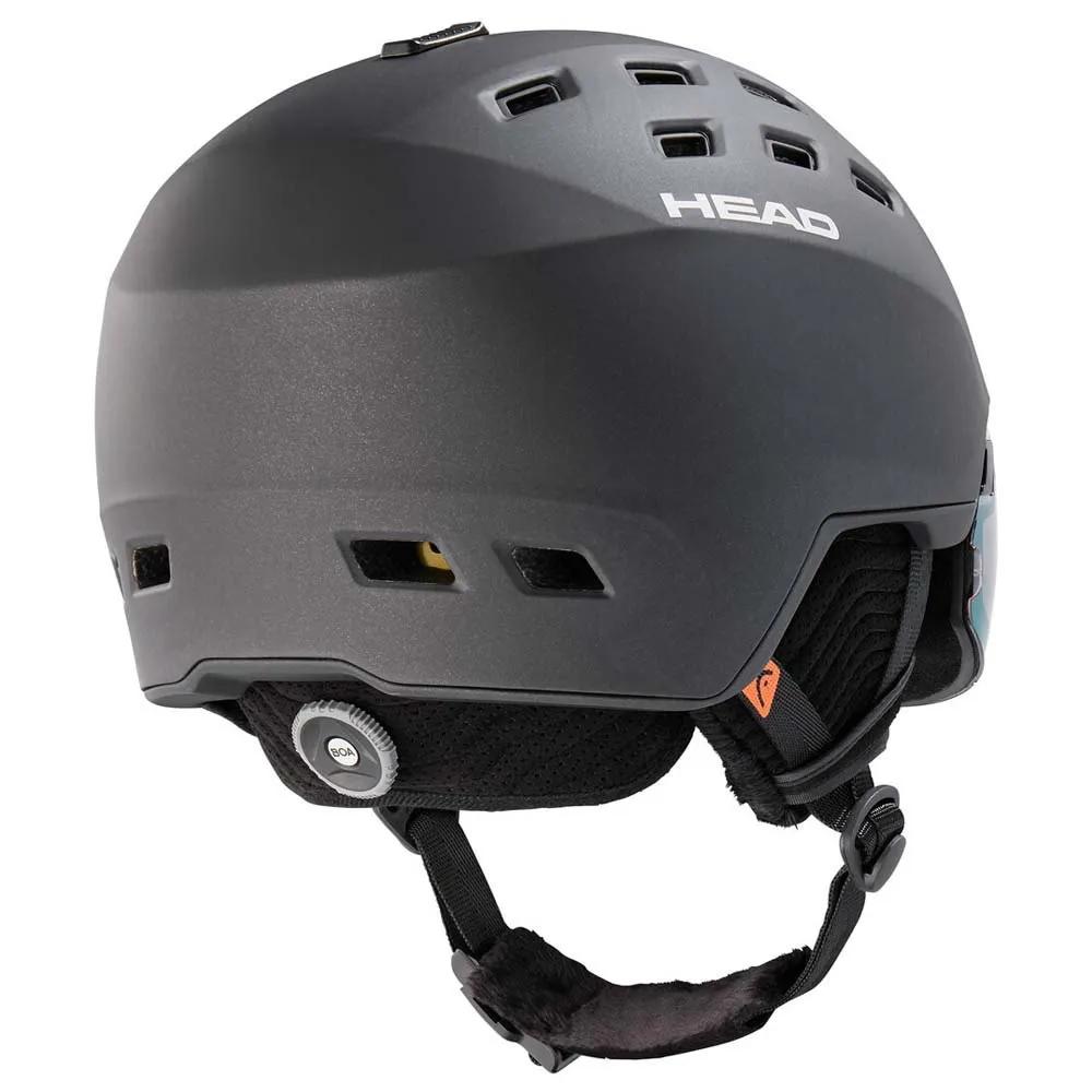 Head Helmet with Visor Radar 5K Photo MIPS