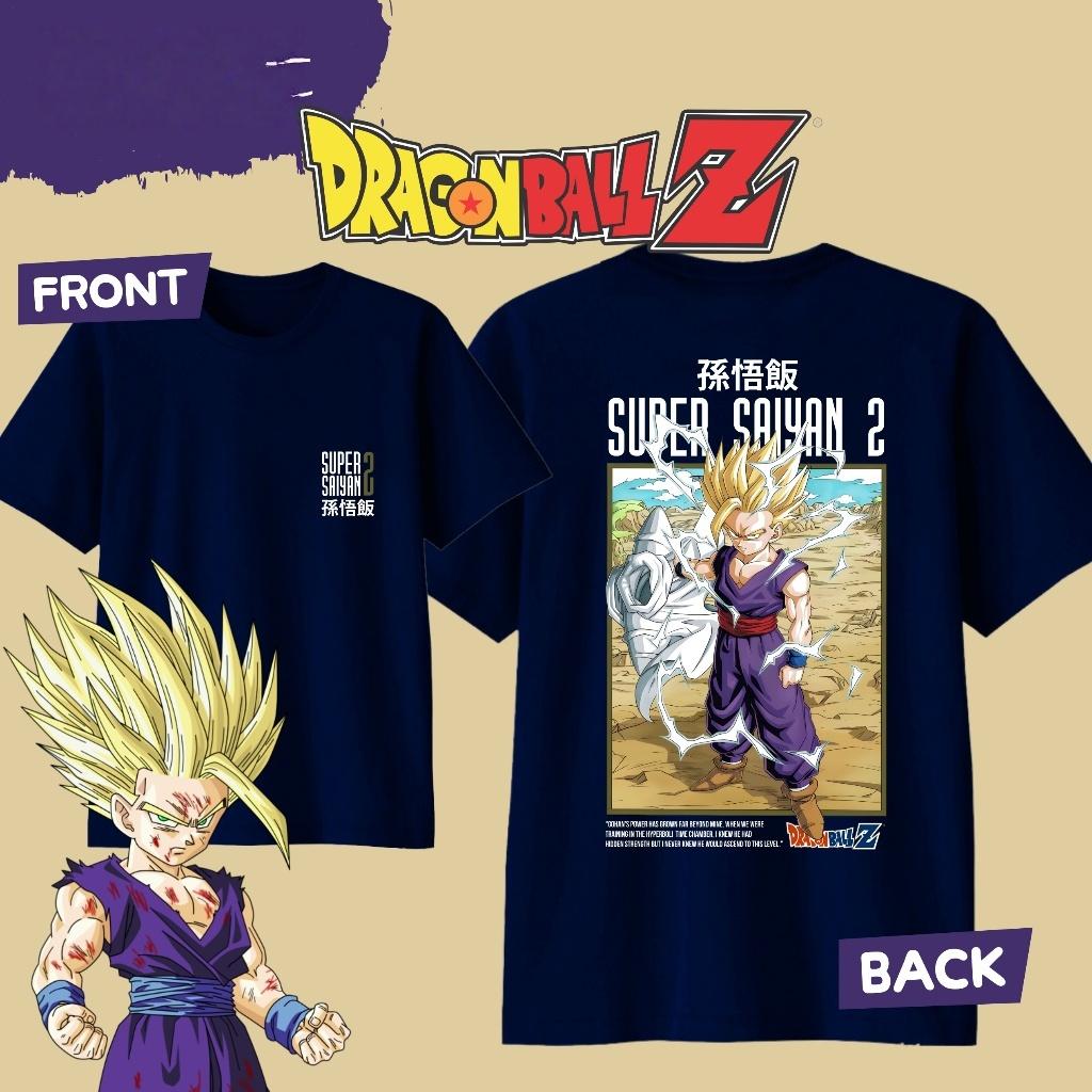 

Anime Dragon Ball Son Gohan Printed Cotton Tshirt 2026 Summer Unisexs and Womens Harajuku Clothing Fashion Casual Street Tshirt S