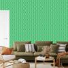 Wallpaper Geometric Pattern Green and Mint for Living Room and Bedroom 50x1000