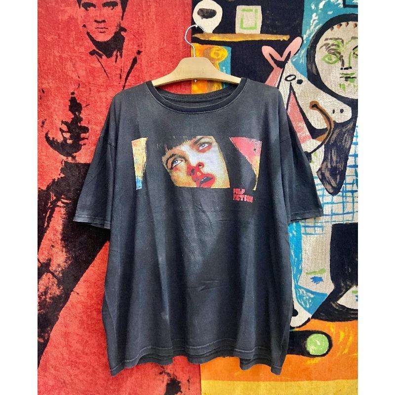 Vintage 00s Pulp Fiction 1994 Legendary Quentin Tarantino Cult Crime Movie T Shirt HighQuality Streetwear Unisex