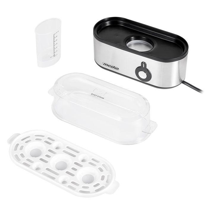 Cuiseur électrique 3 pièces pour oeufs, acier inoxydable, protection contre la s mesko ms 4485 350w argent