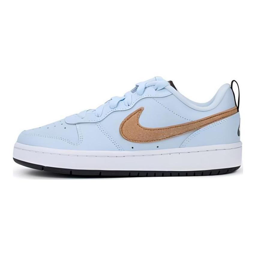 Nike Court Borough Low 2GS 'Blue Brown White' Gs CQ4015-400