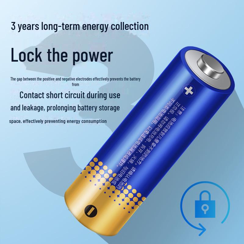 Pack of 5 AA 1.5V LR6/LR03 Alkaline Batteries for Remote Control Door Locks