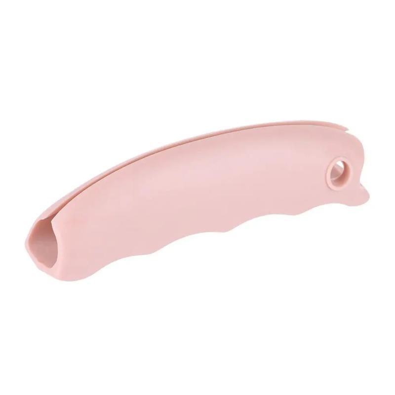 

Универсальная ручка для продуктовой сумки 3 шт. Ручки-переноски для продуктовых сумок Эргономичные силиконовые держатели для сумок для покупок Легкие Многоцелевые 1pc розовый