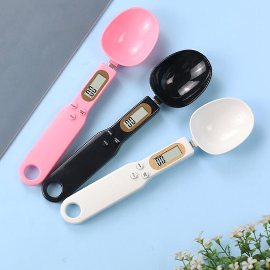 Yousheng Digital Measuring Spoon Scale High Precision 500g/0.5g LCD Display Electronic Food Dispensing Condiments Weighing Scoop Kitchen Gadgets