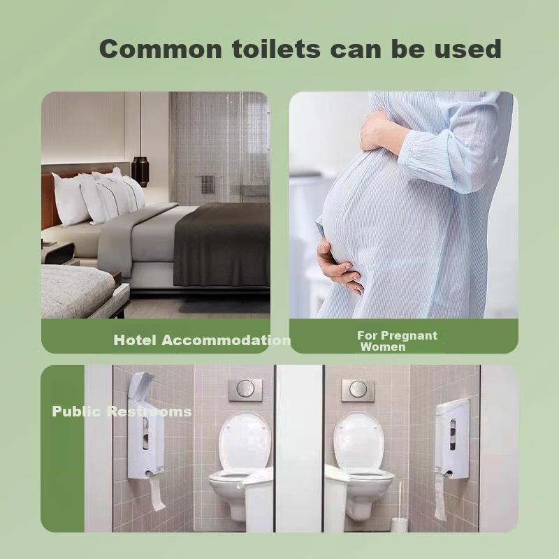 Disposable Toilet Seat Covers, Extra Large And Thick, Individually Wrapped, Double-Layered, Large-Size Toilet Seat Protectors