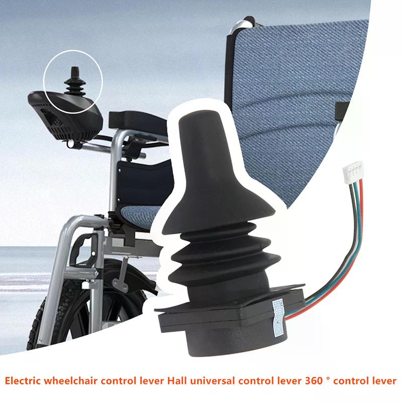 Elektrický invalidní vozík Joystickový ovladač Flexibilní použití 360stupňová rotace Náhradní ovládací páčka Pro kartáčovaný bezkartáčový motor