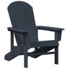 Adirondack Chair Marine Blue 82 X 74 X 92 Cm HDPE