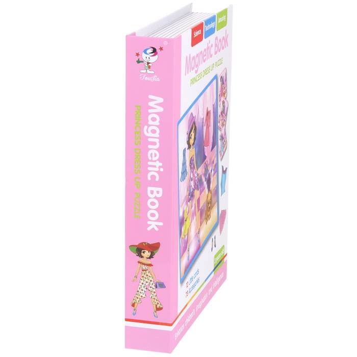 Puzzel Magnetisch Boek Magneten Puzzels Blokken Aankleedpoppen Kleding