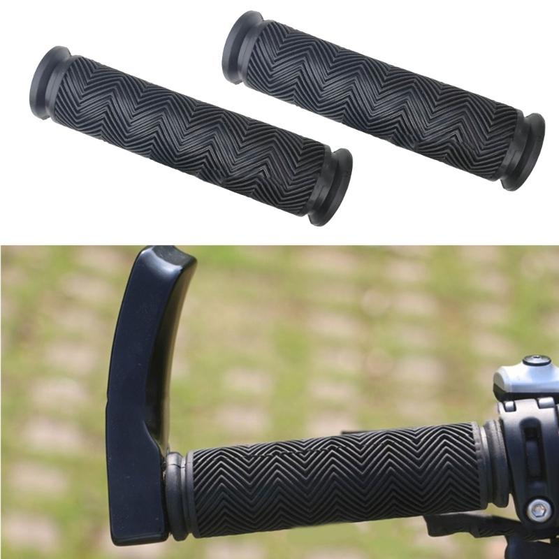 1Pair Soft Shock Absorption Handle Bar Cover Comfortable Cycling Handle Grips For Road Bikes Easy To Installation