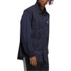 Men's Adidas Shirts Men's Ink Blue Lapel Moderate Other