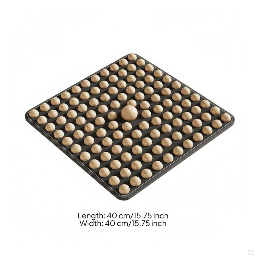 Home Acupressure Foot Massage Pad Wooden Massager Board Relaxation Tool for