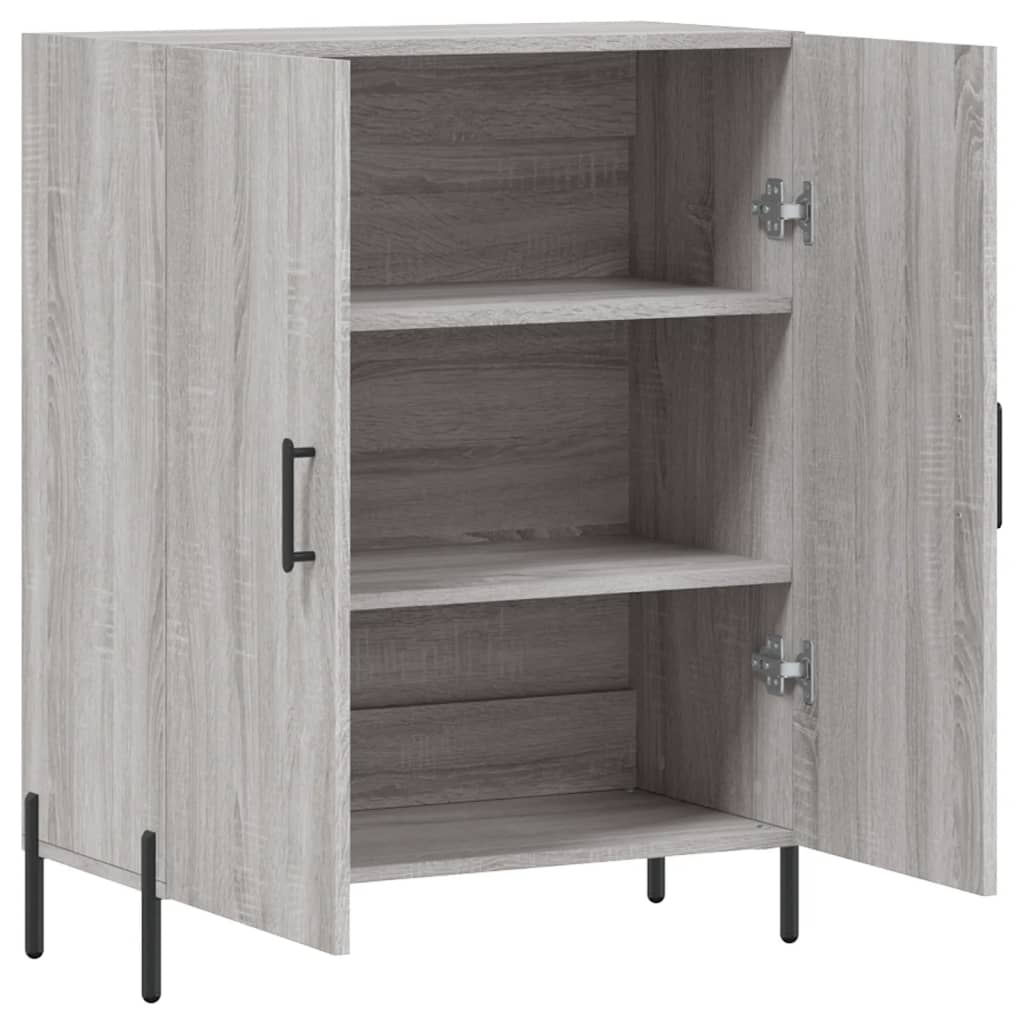 Sideboard Gray Sonoma 69.5 x 34 x 90 cm Engineered Wood