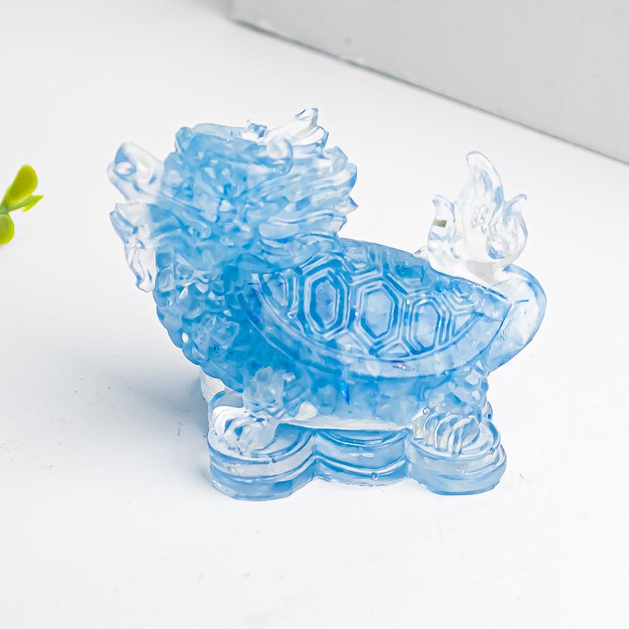 

Natural Crystal Turtle Figurine Home Decor Long Life Gift For Housewarming And Anniversary Style A