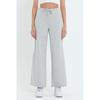 Women's Pocketed Slit Sweatpants Trousers
