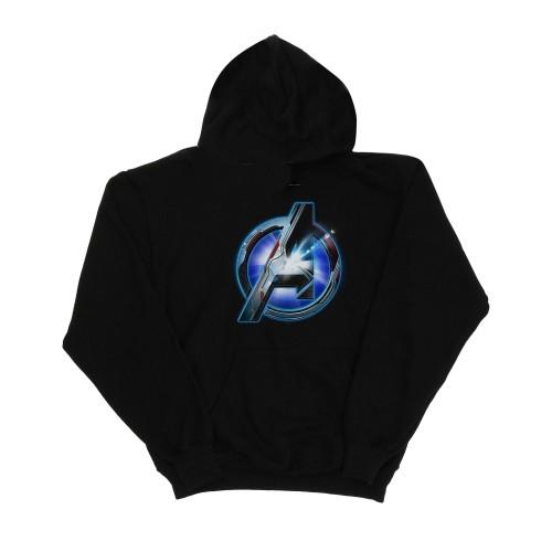 Marvel Boys Avengers Endgame Glowing Logo Hoodie