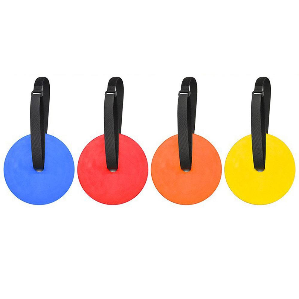 

4-Pack Soccer Goal Targets, Large Training Discs with Adjustable Straps to Improve Shooting Accuracy for Football, Hockey, Lacro