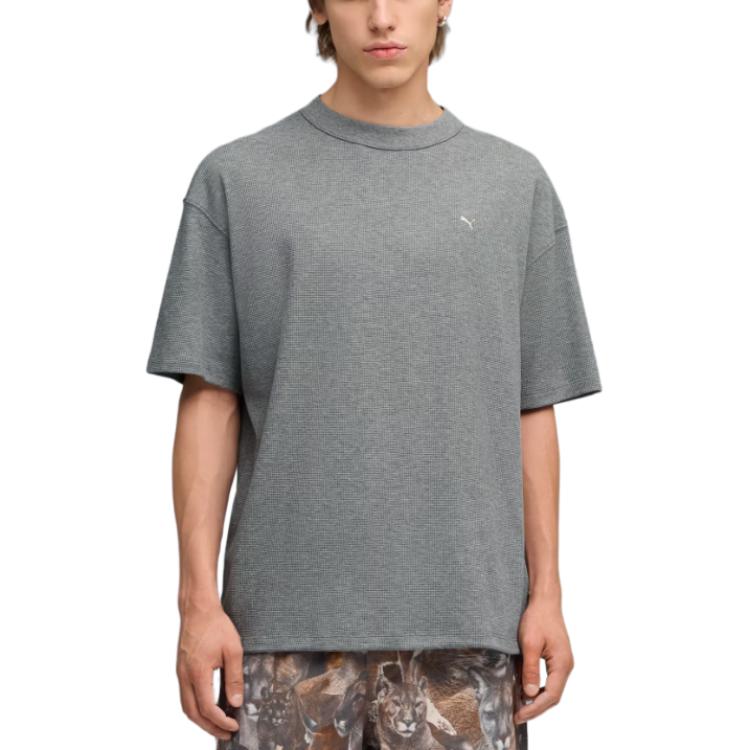 Puma MMQ FW25 T Shirt Men's Medium Gray Heather 632310-03