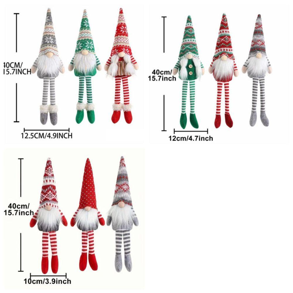 Exquisite gesichtslose Weihnachtspuppe Handgefertigte Weihnachtsgnome Elfenpuppen Valentinstagsdeko