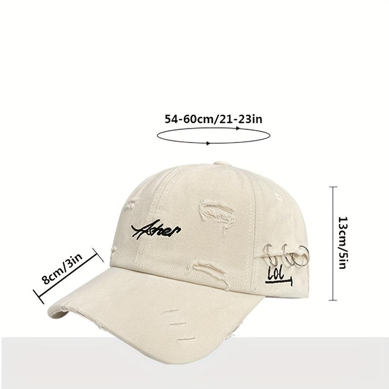 Colorful Candy Simple Baseball Cap, Adjustable Brim Versatile