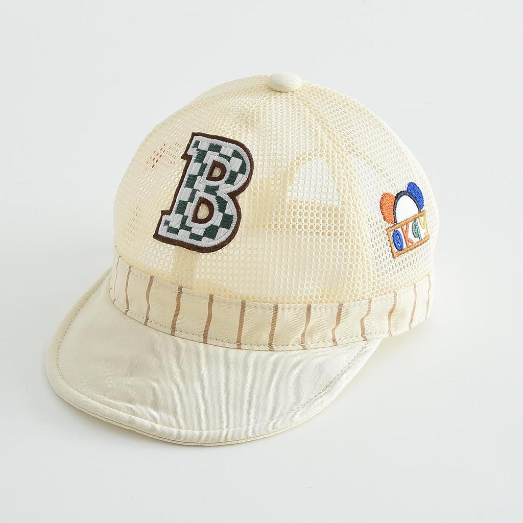 Kids' Breathable Mesh Baseball Cap - Soft Brim Sun Hat for Outdoor Sports