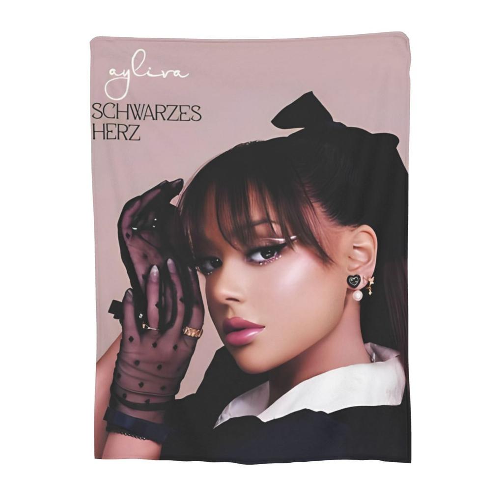 Ayliva Singer and Musician Gift Blanket For Men Women Album Cover Super Soft Cozy Throw Blankets for Couch Multi-size