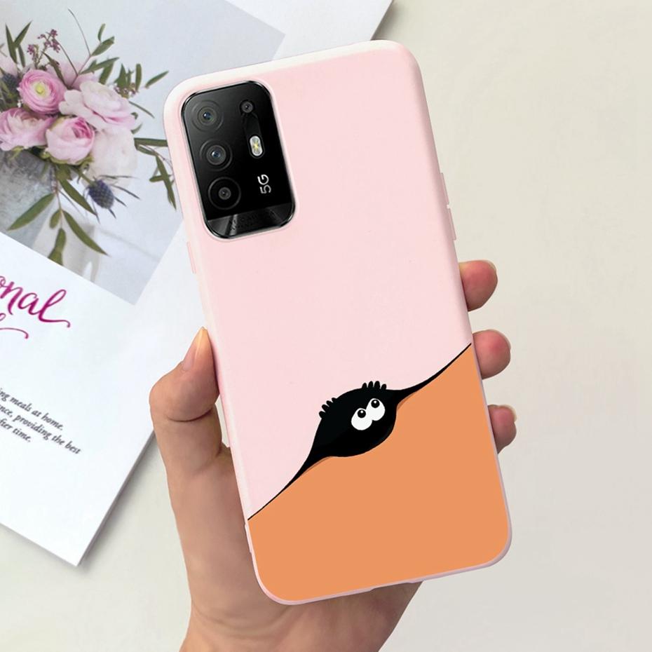 Fashion Case For OPPO Reno5 Z CPH2211 Soft Silicon Shockproof Protective Cover For Oppo Reno 5Z 5G Phone Cases