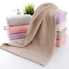 Coral Fleece Plain Color Soft Absorbent Face Towel - Gift or Household Use