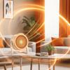 Ultra-Quiet Operation Portable Desktop Heater Energy Saving Space Heater  Winter Heating
