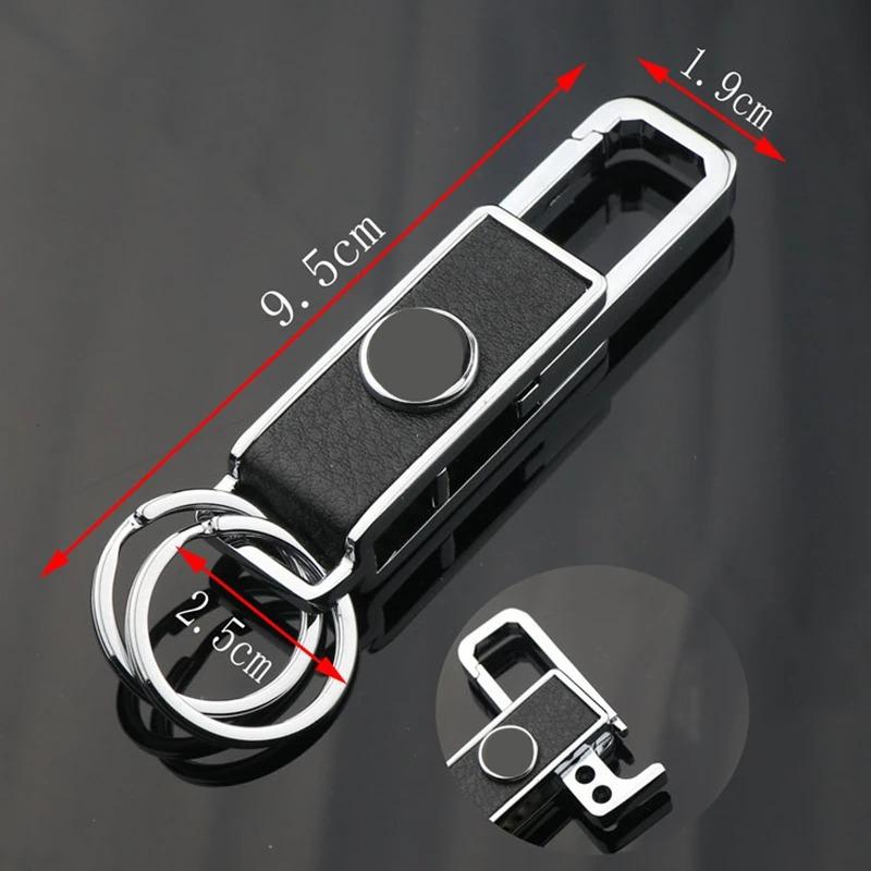 Fashion Car Keychain Keyrings Pendant Gift Accessories for Cadillac ATS BLS CT5 CT6 CTS SLS SRX XT4 Escalade Deville Tiburon DTS