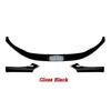 For BMW 2 Series F22 F23 M235i M240i M-Sport 2014 To 2019 Car Spoiler Cover Guard Deflector Lips Front Bumper Splitter Diffuser