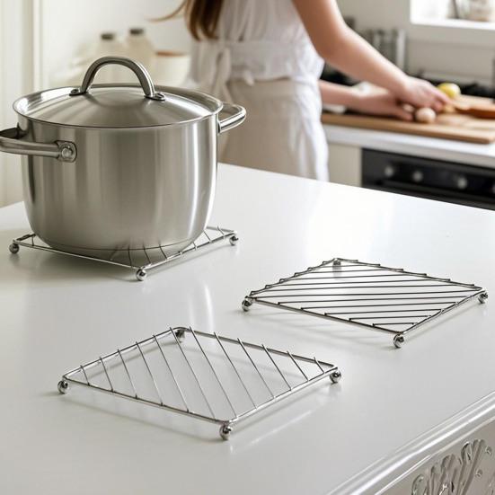 Cast Iron Pot Mats Thermal Insulation Pad Heat Resistant Trivet Coaster