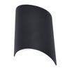 LED Wall Light Black European Style Modern Minimalist Moisture Proof Aisle Stairs Courtyard LED Warm Light Wall Lamp