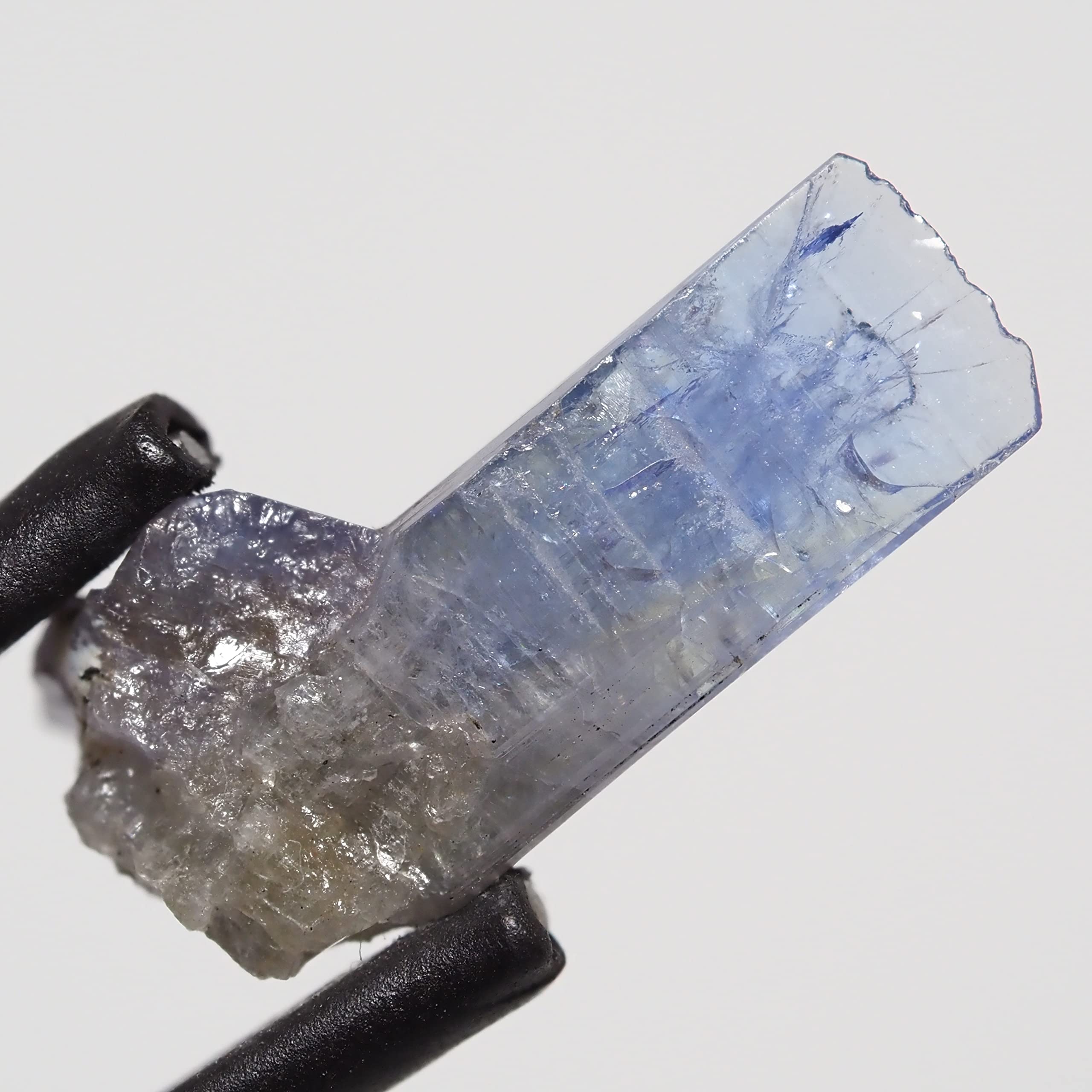 

Камень Натуральный Танзанит Танзания Драгоценный камень Необработанная сторона [N2 Натуральный] (Драгоценный камень) - / (1 Единственный в своем роде Прибл.. 3.2 карата [Длинный 13 мм])