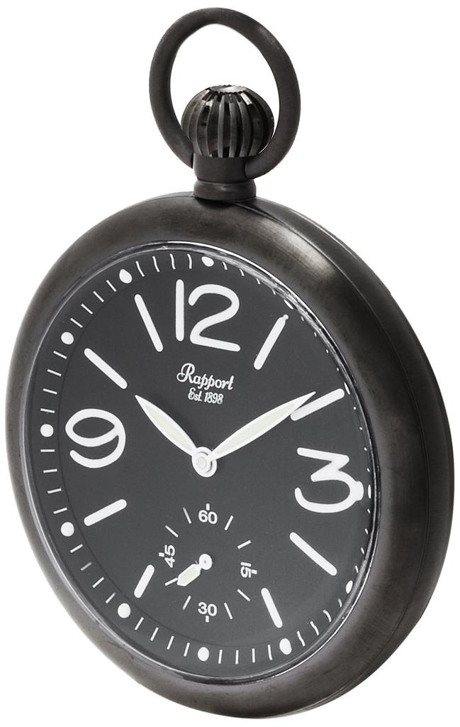 Pocket Watch PW35 Genuine Import Black [Raport]