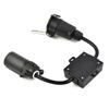 Trailer Light Converter 7-Way Blade Socket 7-Pin New