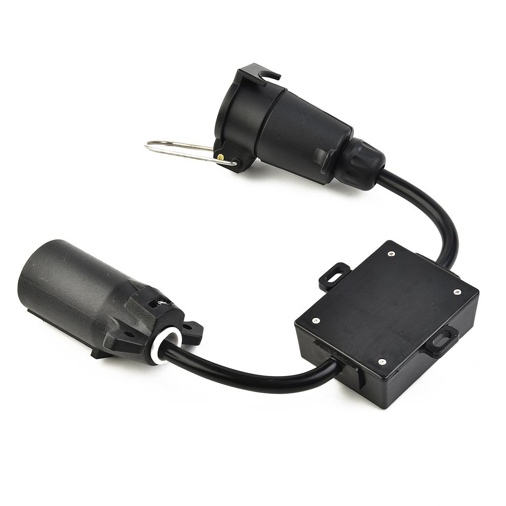 1pc Trailer Light Converter 7-Way Blade Socket 7-Pin New