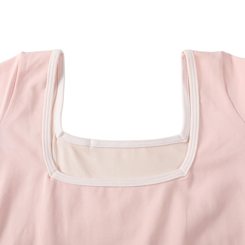 Ballet Leotards Kid Girls Short Sleeve Cotton Tulle Child Ballet Dance Clothes Dress Gymnastics Bodysuit