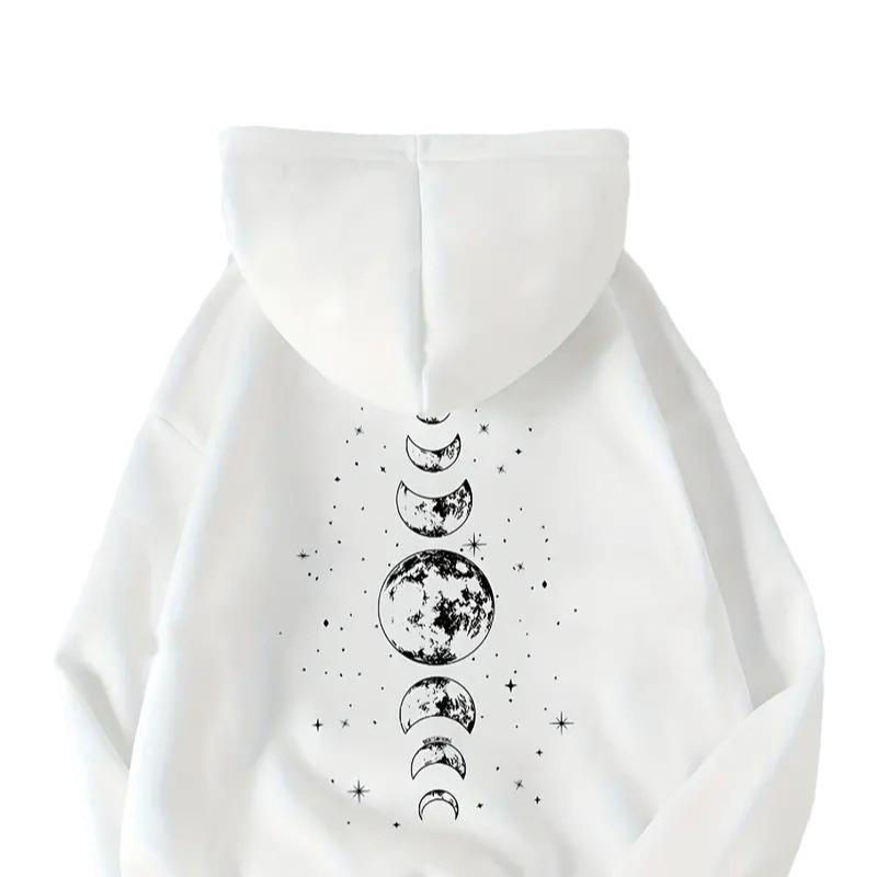 2024 Damen Europäischer & Amerikanischer Bedruckter Rundhals-Pullover