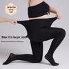 Plus Size Non-Slip Fleece-Lined Pantyhose for Women - Autumn/Winter