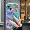 Phone Case: 2D Flat, Suitable for iPhone 18, 17, 16, 15, 14, 13, 12 Pro Protective Case, Phone Decoration, Snowflake Pattern, Perfect Christmas and Ha