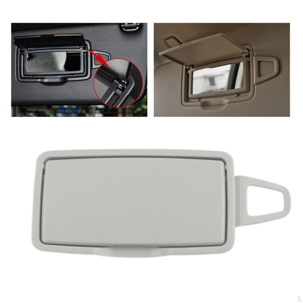 Car Sun Visor Mirror Cover Accessories Makeup Replaces for ml/GL W166 B-class W246