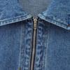 2025 Spring Women's Casual Denim Zipper Dress