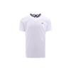 Solid Logo Casual Short Sleeve Polo Shirt Men Tops White GMJT07647-0000