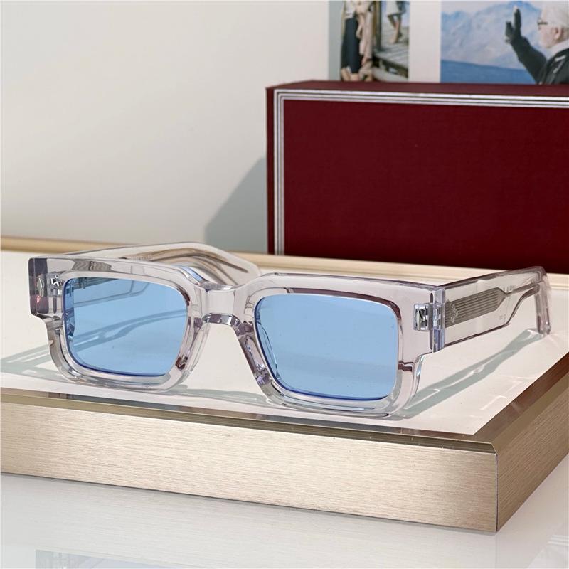 ASCARI Fashion Square Handmade Acetate Sunglasses, Trendy Sunscreen for Men & Women, Perfect for Holidays & Parties