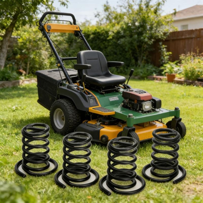 Pack Of 4 M154605 Seat Springs Designed For Lawn Mower Machines For Better Comfort And Extended Use