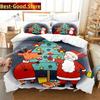 Christmas Bedding Set Duvet Cover Set 3d Bedding Digital Printing Bed Linen Queen Size Bedding Set Fashion