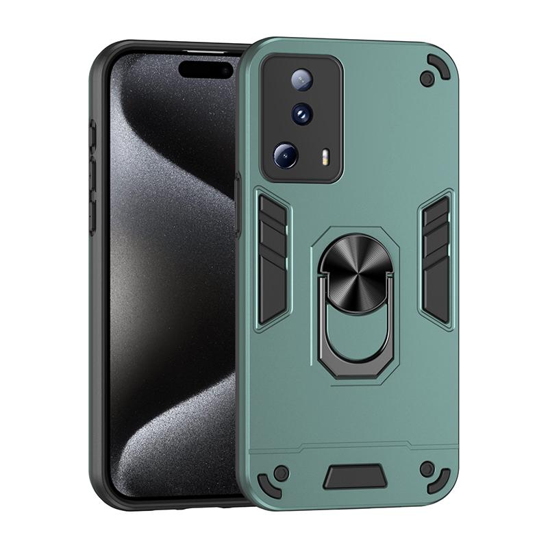 Shockproof Armor Metal Ring Cover For Xiaomi 11 Lite 11T 12 12X 12T MI 13 Lite 13T 14 Pro Magnetic Car Holder Phone Case Funda